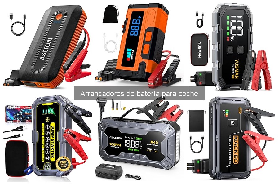Mejores marcas de arrancadores de batería para coche 2023
