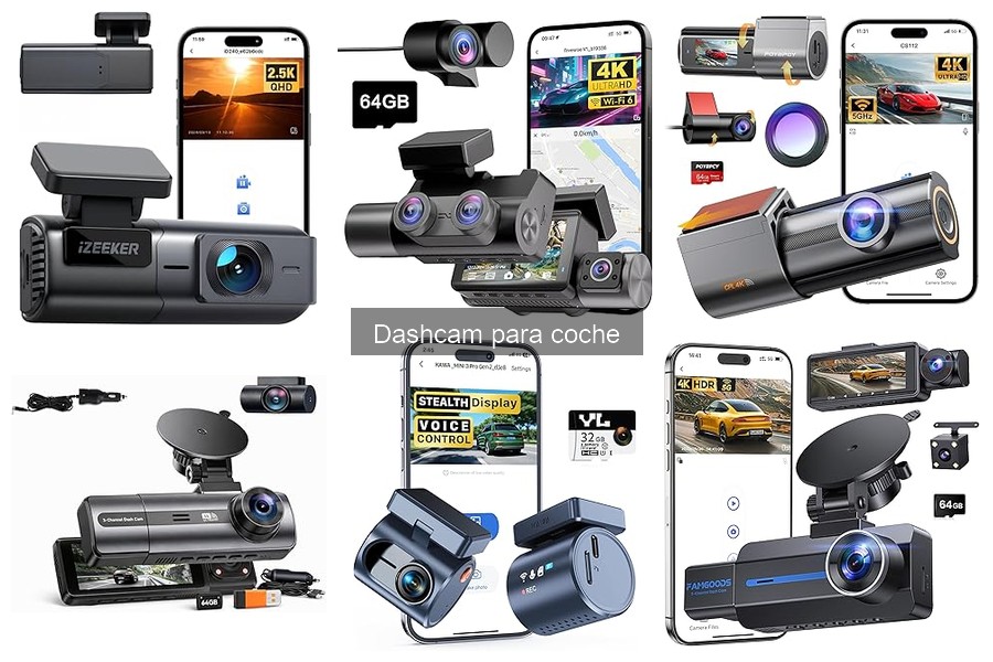 Mejores marcas de dashcams para coche: comparativa 2023