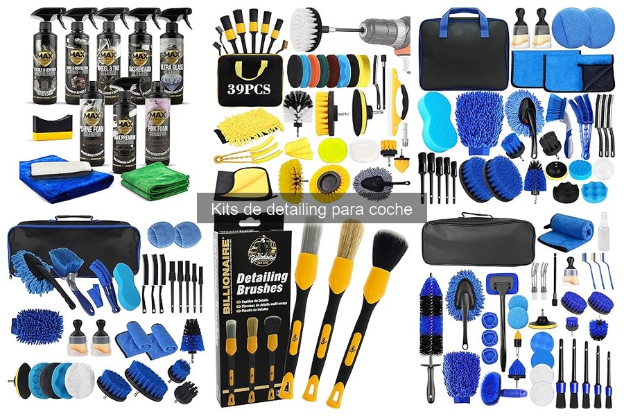Mejores marcas de kits de detailing para coche en 2023