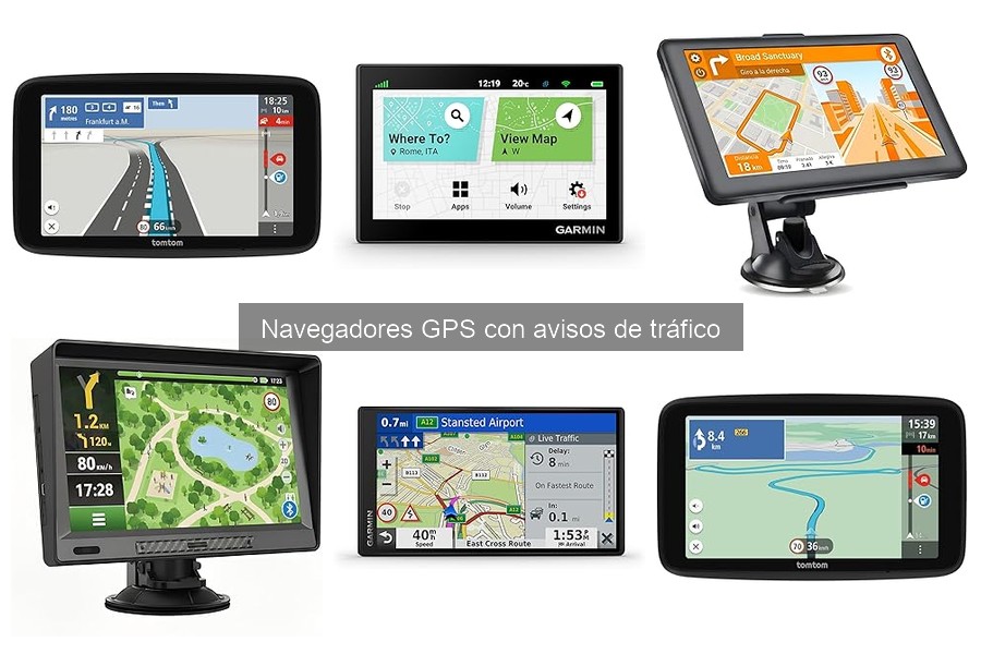 Mejores navegadores GPS con avisos de tráfico para viajes largos