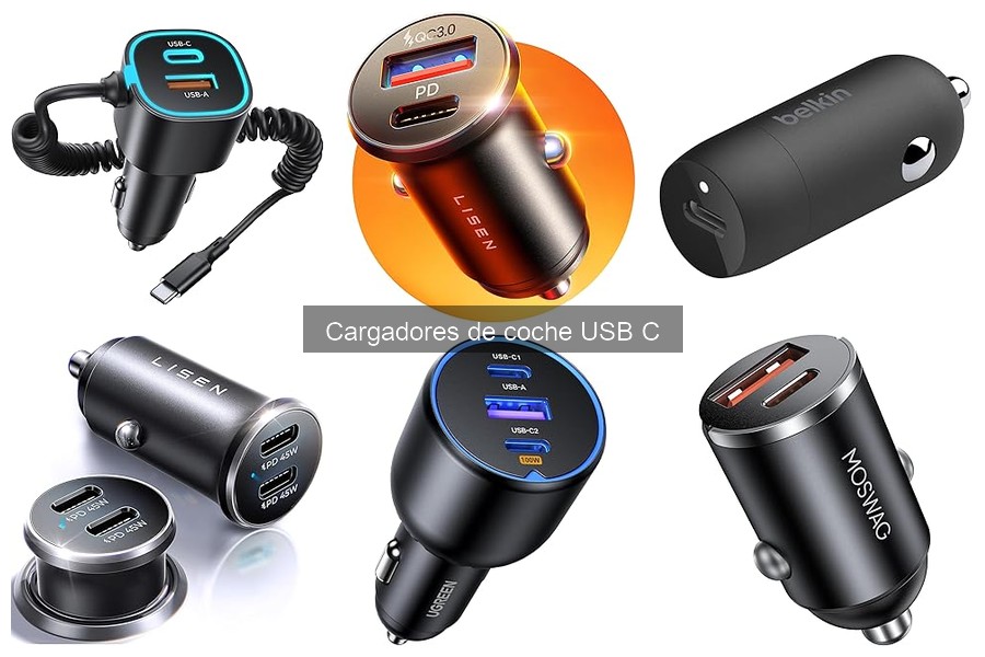 Mejores Ofertas en Cargadores de Coche USB-C 2023
