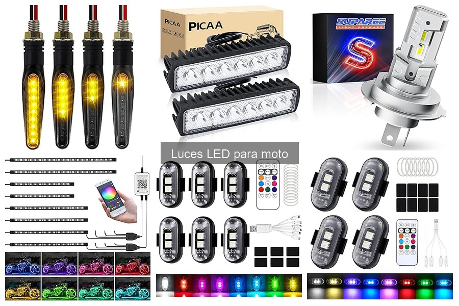 Mejores Ofertas en Luces LED para Moto 2023