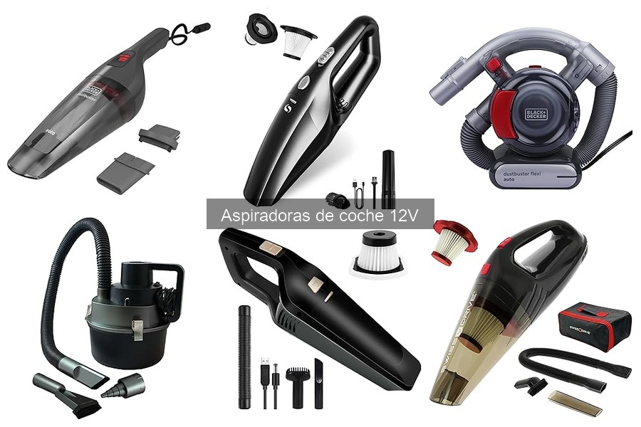Mejores ofertas y precios de aspiradoras de coche 12V