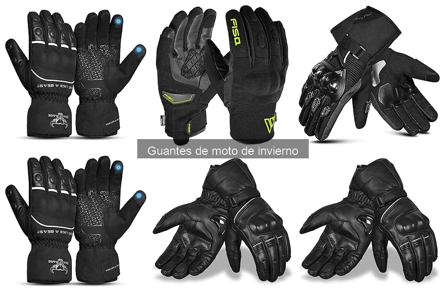 Mejores ofertas y precios en guantes de moto de invierno