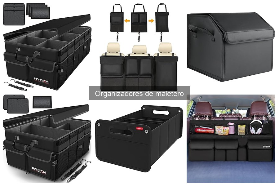 Mejores organizadores de maletero para familias en 2023