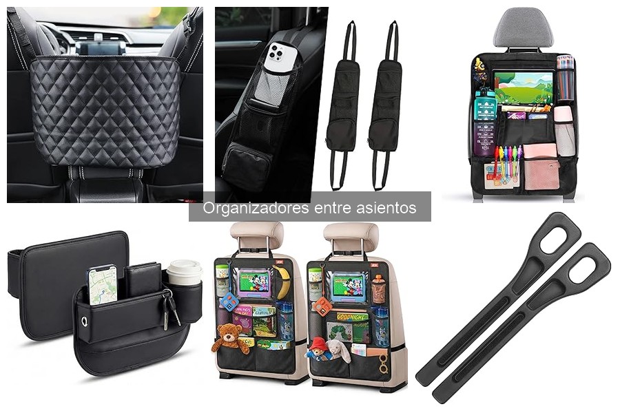 Mejores organizadores entre asientos para coches deportivos