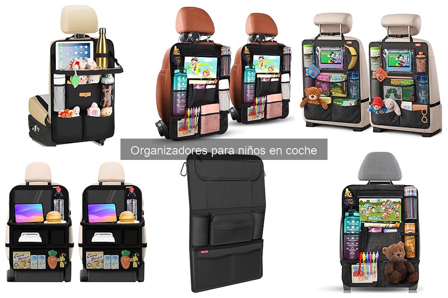 Mejores organizadores para niños en coche 2023