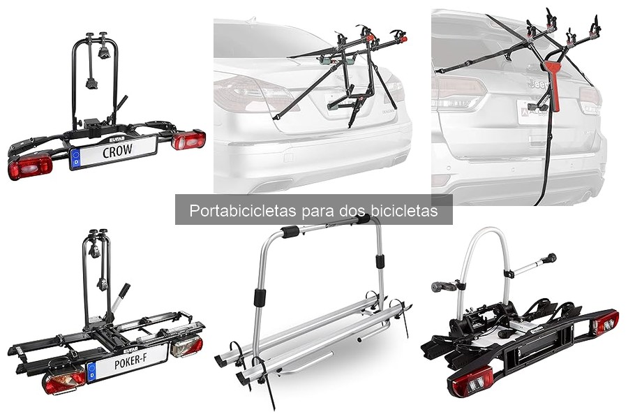 Mejores portabicicletas para dos bicicletas en 2023