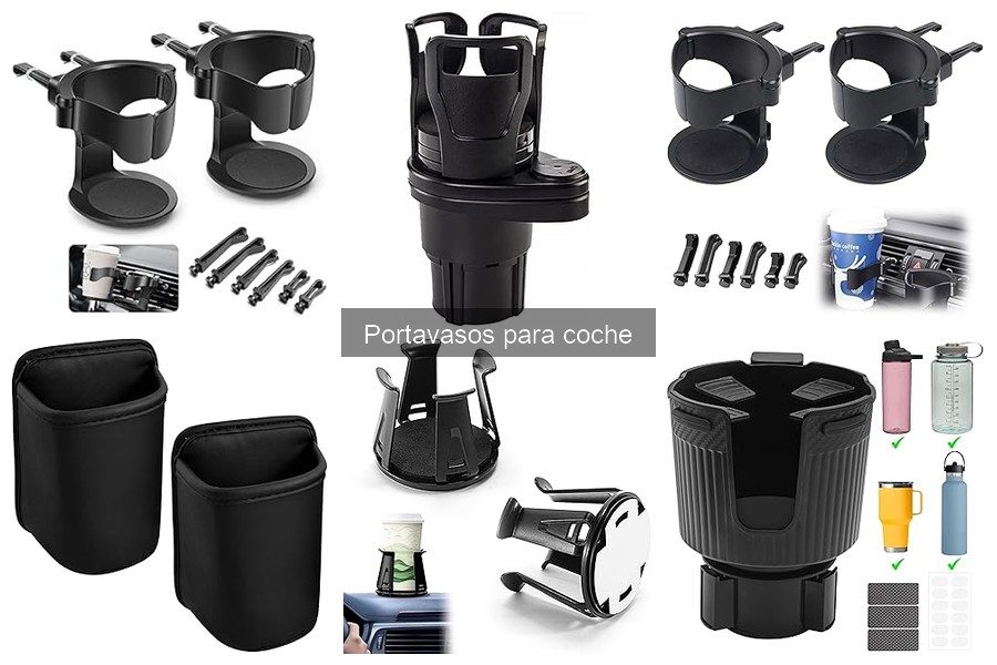 Mejores portavasos para coche adecuados para familias con niños
