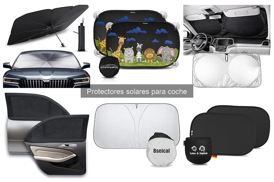 Mejores protectores solares para coche en 2023: Comparativa