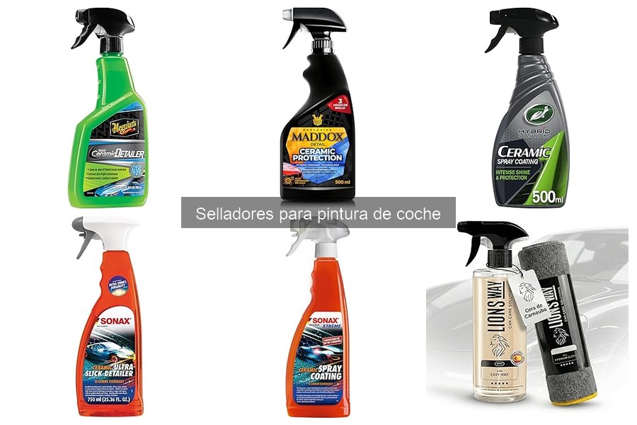 Mejores selladores para pintura de coche en 2023: comparativa