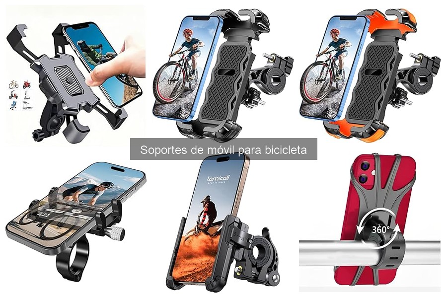 Mejores soportes de móvil para bicicleta en 2023