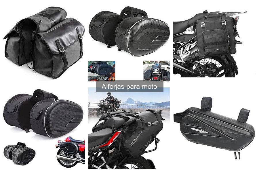Minimiza el impacto del viento en alforjas para moto