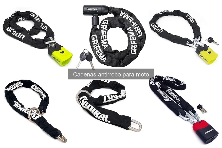 Mitos y realidades sobre cadenas antirrobo para moto