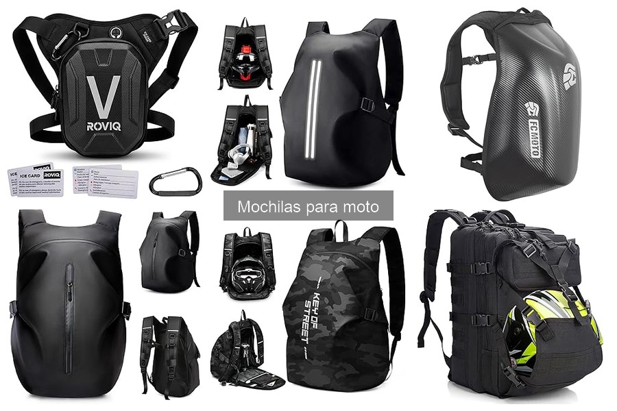 Mochilas para moto con características de seguridad esenciales