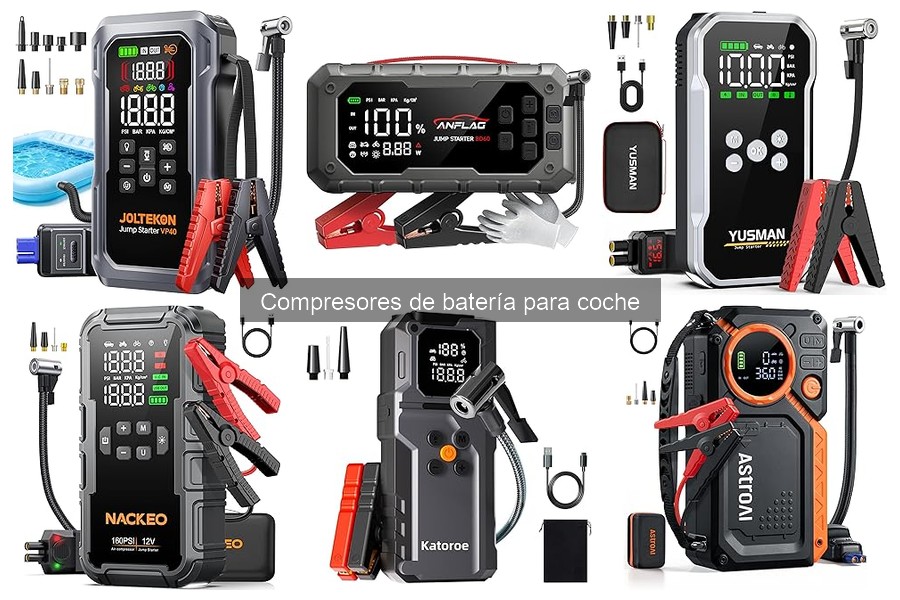 Ofertas en Compresores de Batería para Coche: Precios y Descuentos