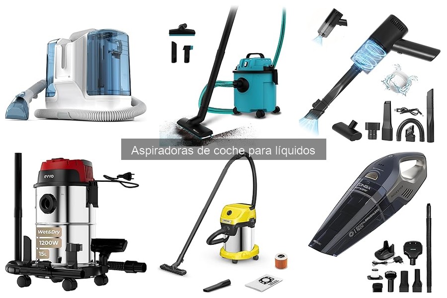 Ofertas y descuentos en aspiradoras de coche para líquidos