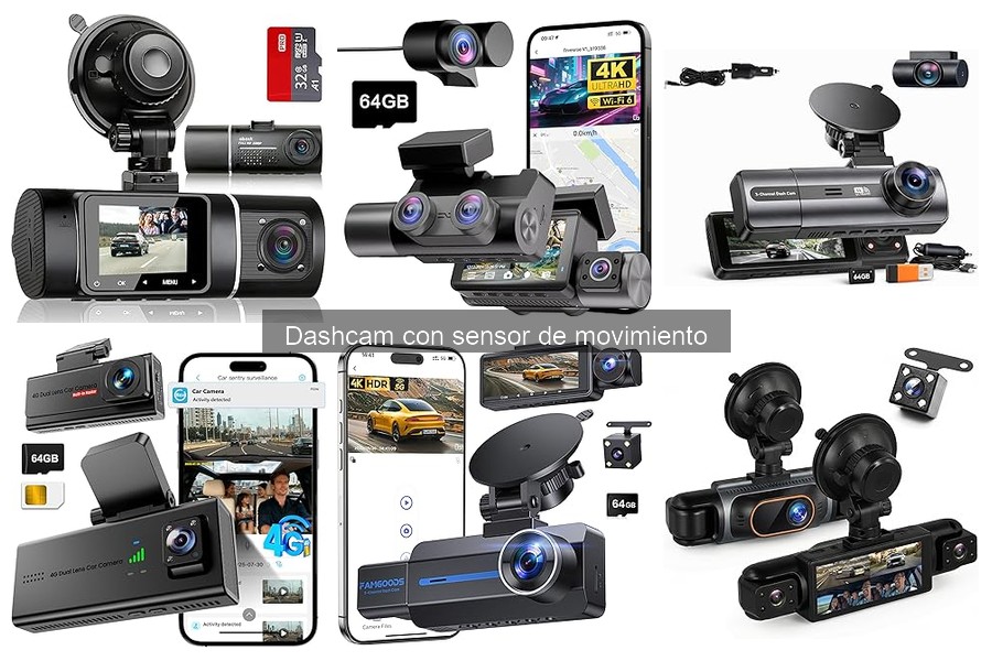 Ofertas y Descuentos en Dashcams con Sensor de Movimiento
