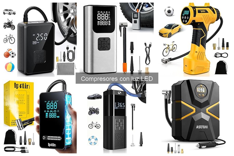 Ofertas y precios de compresores con luz LED en 2023