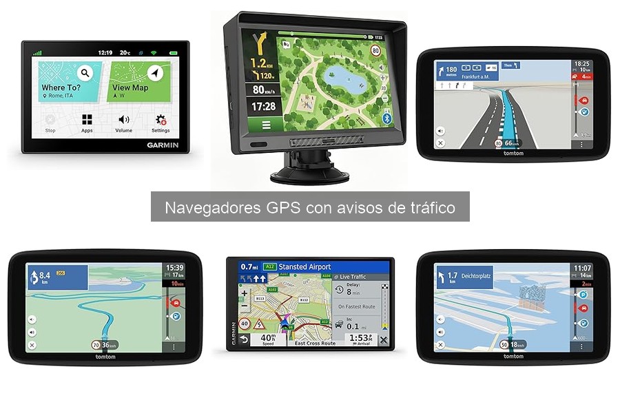 Ofertas y precios en navegadores GPS con avisos de tráfico
