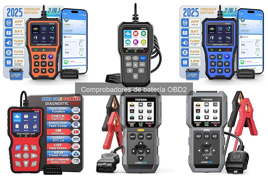 Ofertas y promociones en comprobadores de batería OBD2