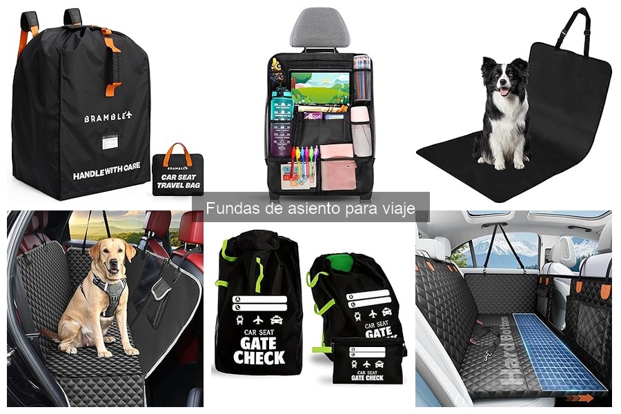 Opiniones de usuarios sobre fundas de asiento para viaje