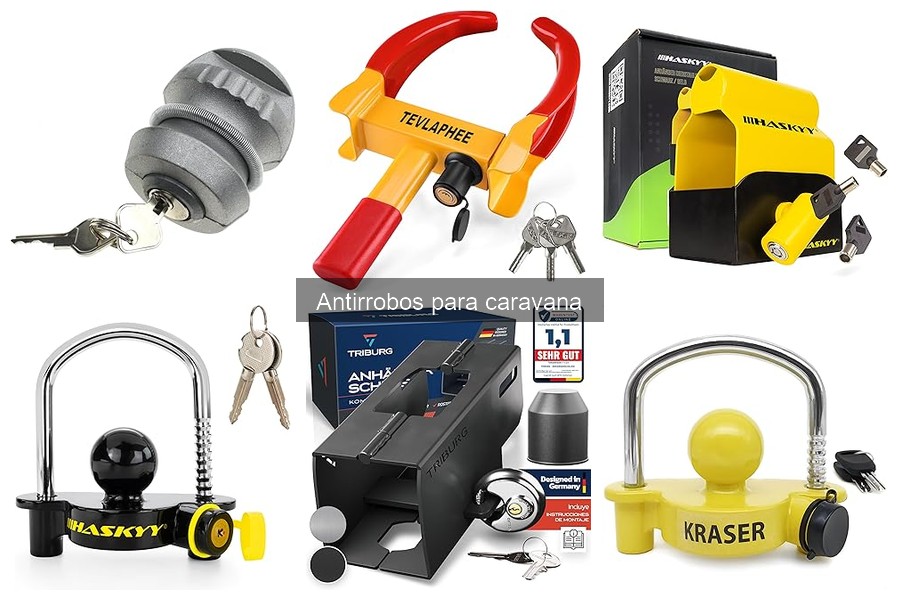 Opiniones sobre antirrobos para caravana: mejores modelos y reseñas