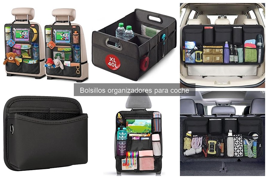 Opiniones sobre bolsillos organizadores para coche