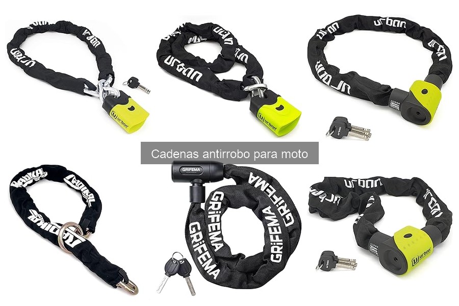 Opiniones sobre cadenas antirrobo para moto: mejores experiencias