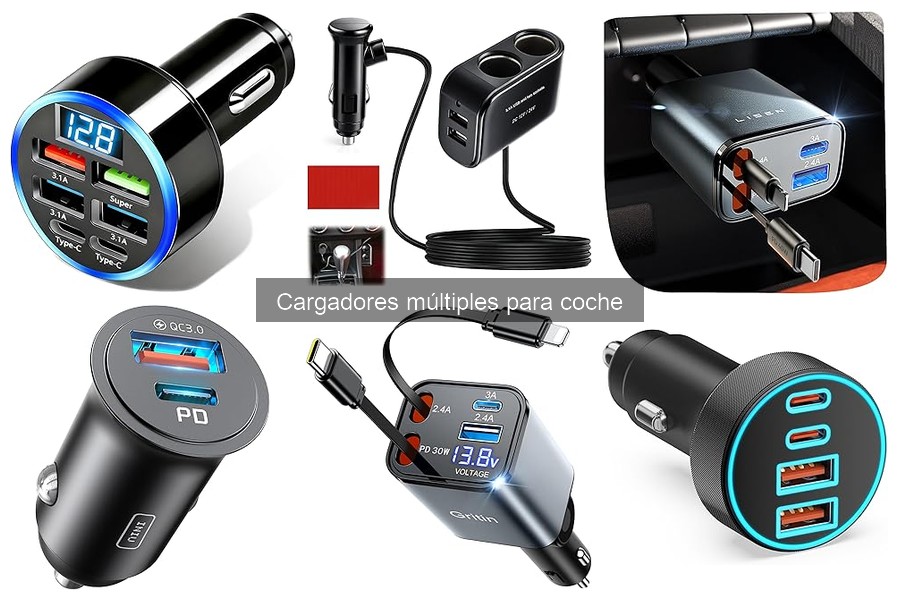 Opiniones sobre Cargadores Múltiples para Coche