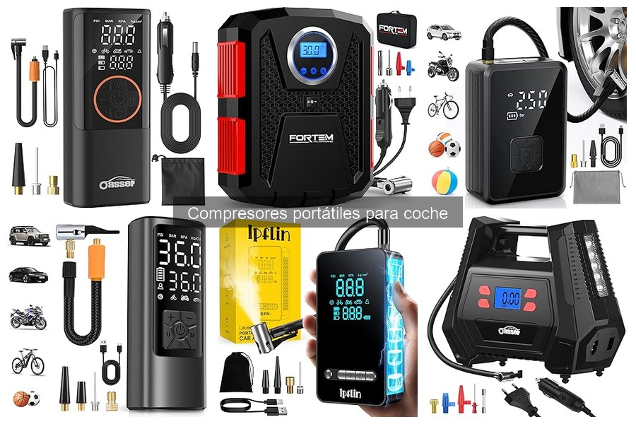 Opiniones sobre compresores portátiles para coche