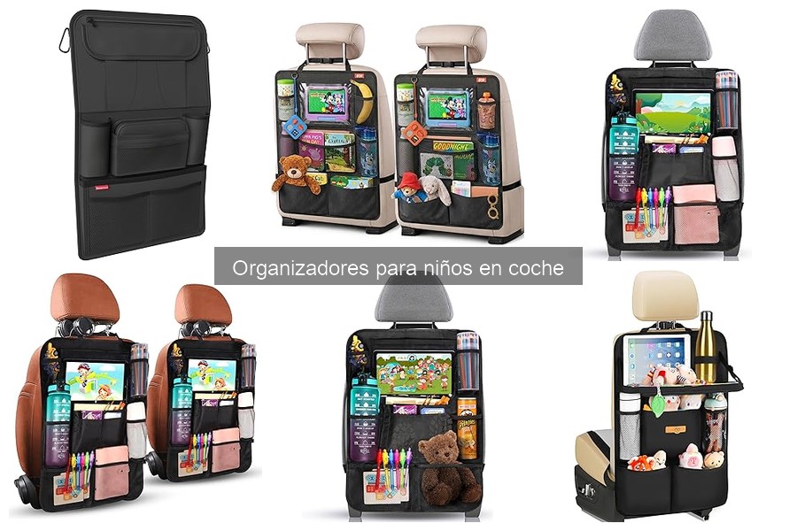 Organizadores para niños en coche: ¿Qué son y cómo funcionan?