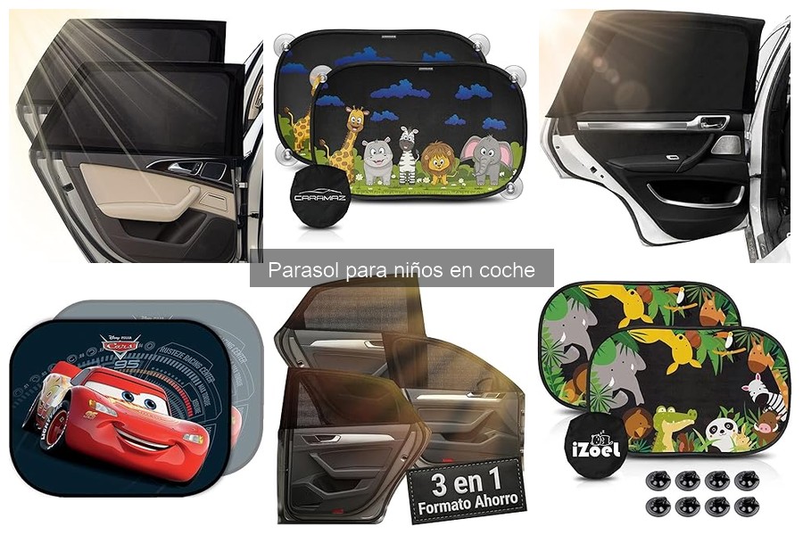 Parasol para niños en coche: ¿Qué es y por qué es importante?