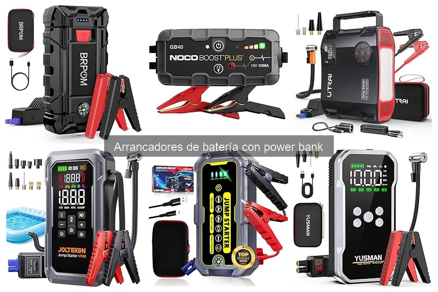 ¿Por qué necesitas un arrancador de batería con power bank?