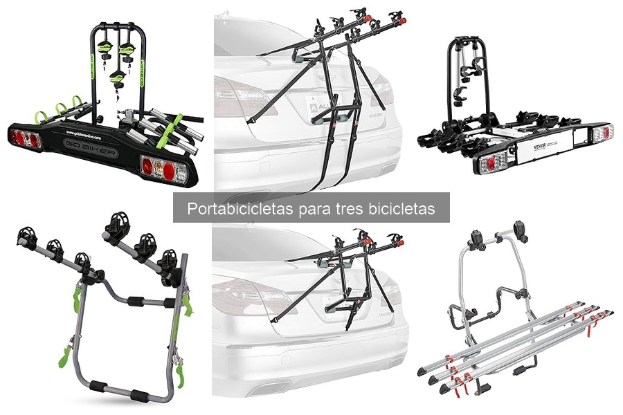 Portabicicletas para 3 bicicletas: ¿Qué son y cómo funcionan?