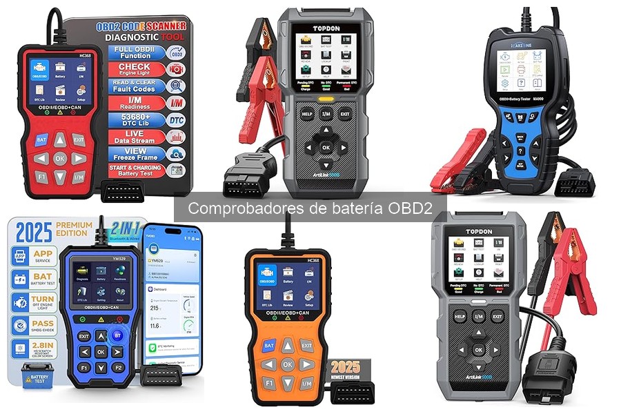 Precio promedio de comprobadores de batería OBD2