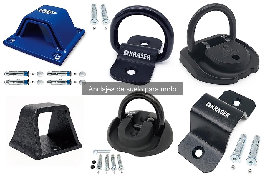 Precio y compra de anclajes de suelo para moto