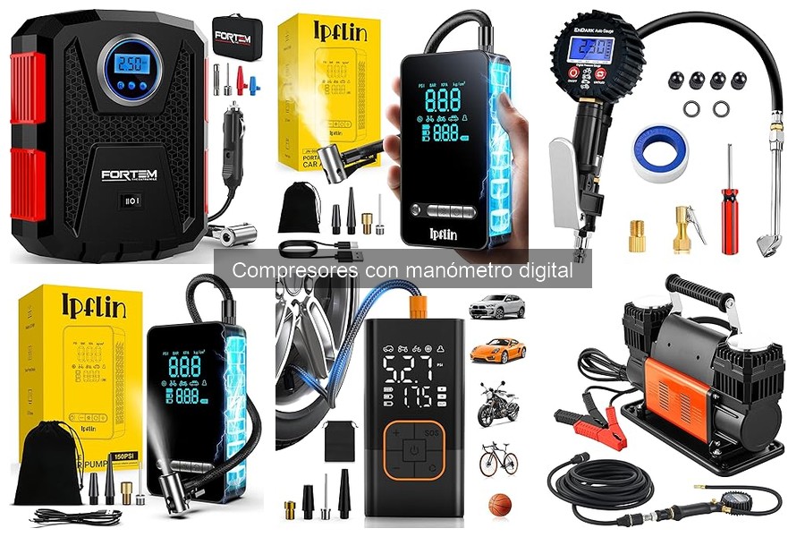 Precios de Compresores con Manómetro Digital y Dónde Comprarlos