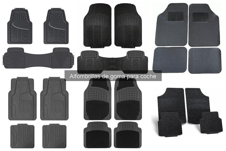Precios y Dónde Comprar Alfombrillas de Goma para Coche
