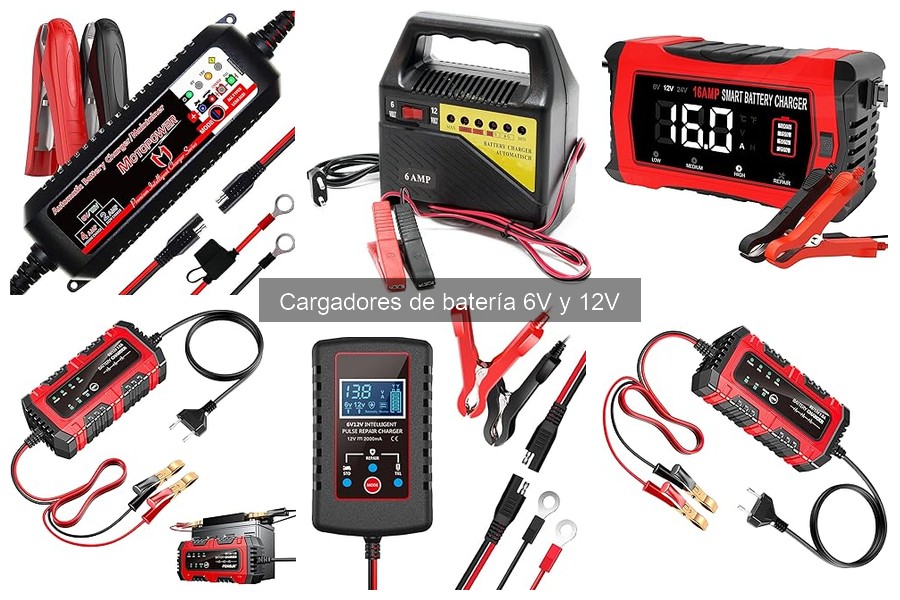 Preguntas frecuentes sobre cargadores de batería 6V y 12V