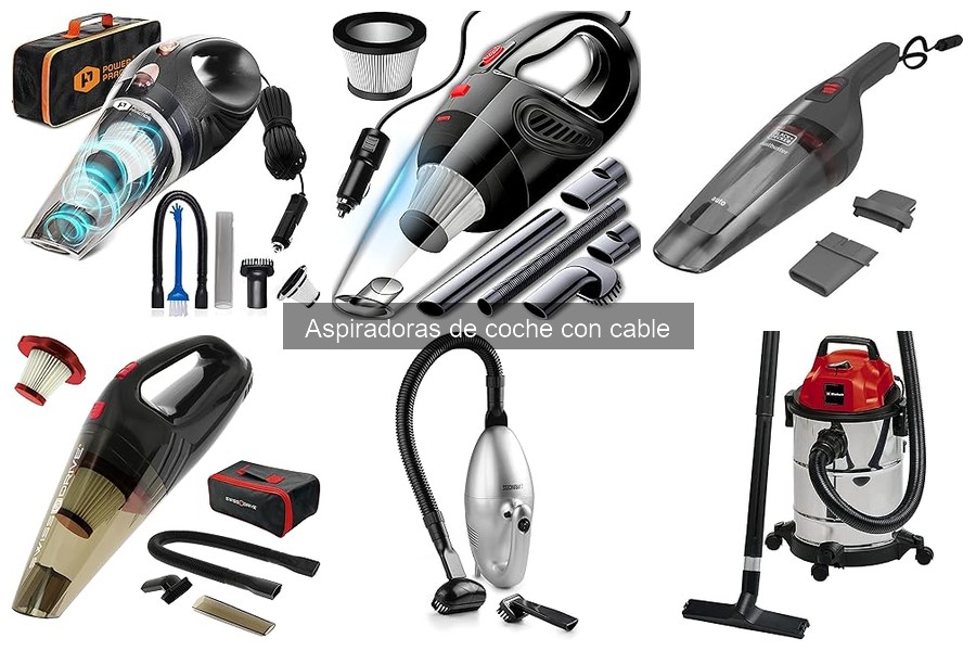Problemas comunes al usar aspiradoras de coche con cable