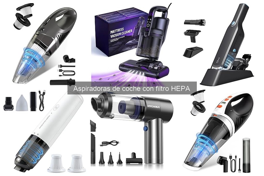 ** Problemas comunes al usar aspiradoras de coche con filtro HEPA