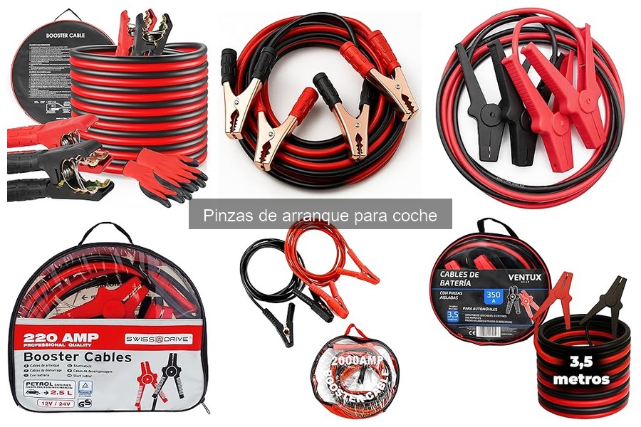 Problemas Comunes al Usar Pinzas de Arranque para Coche