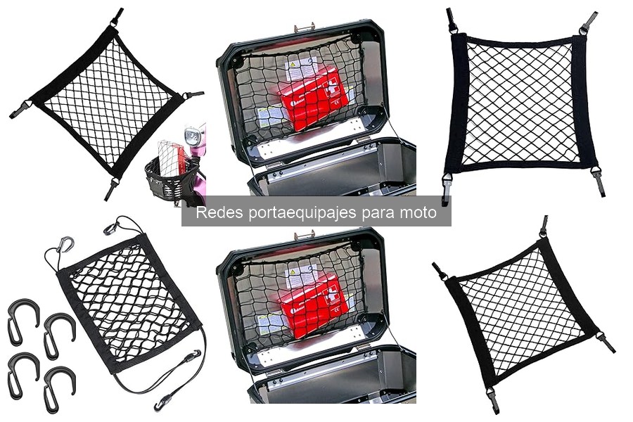 Problemas comunes al usar redes portaequipajes para moto