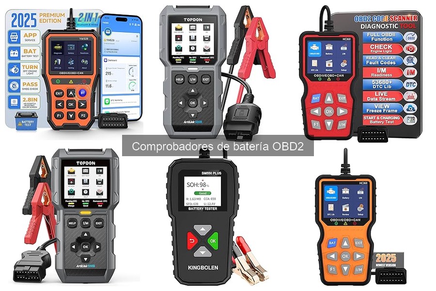 Problemas comunes al usar un comprobador de batería OBD2
