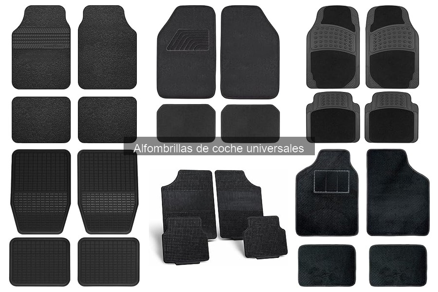 Problemas comunes con alfombrillas universales de coche