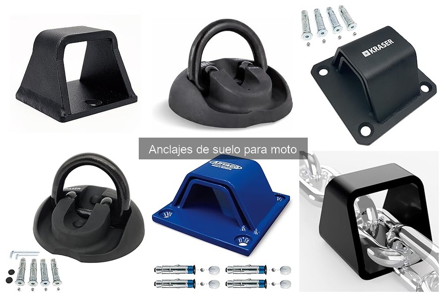 Problemas comunes con anclajes de suelo para moto y soluciones