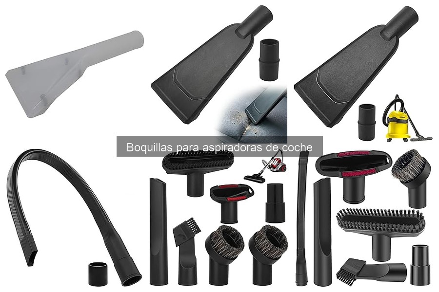 Problemas comunes con boquillas para aspiradoras de coche