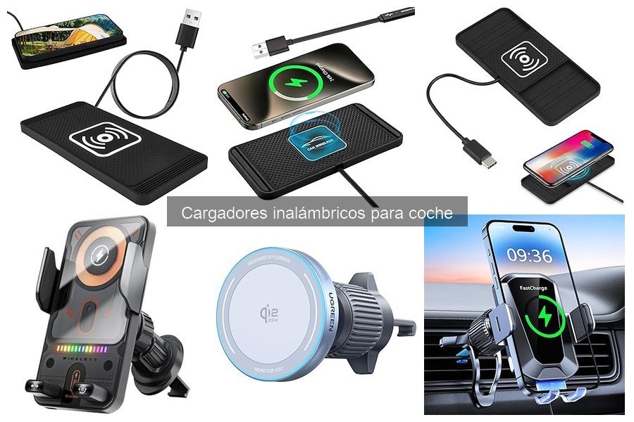 Problemas comunes con cargadores inalámbricos para coche