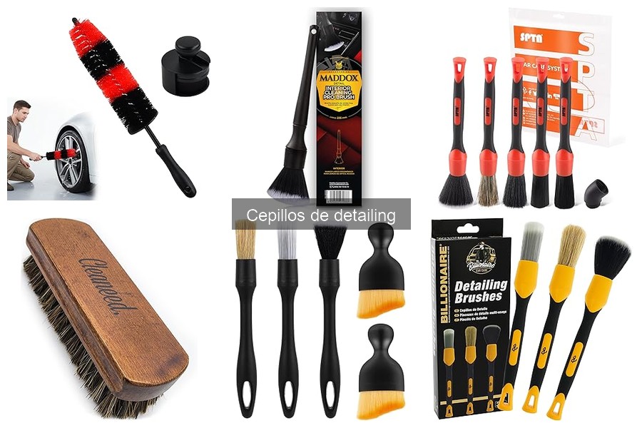 Problemas comunes con cepillos de detailing y soluciones